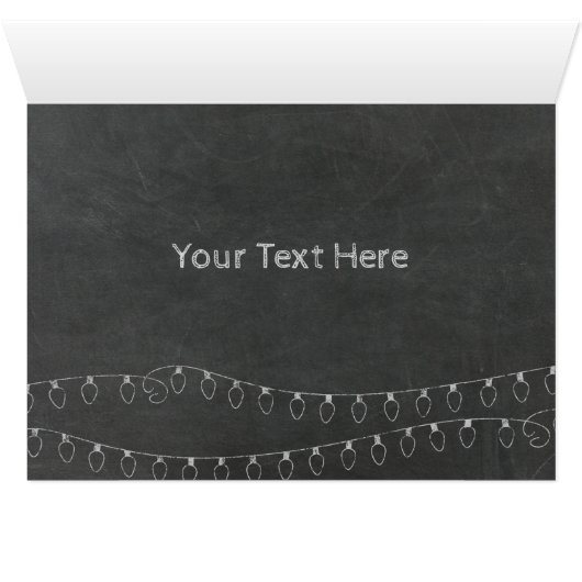 Chalkboard - Aangepast decennium voor de zalen (Binenzijde Horizontaal (Onderkant))
