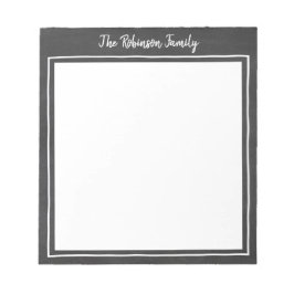 Chalkboard - Aangepast Notitieblok van de Familie