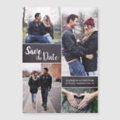 Chalkboard Aangepast - Verticaal Opslaan Datum fot (Voorkant)