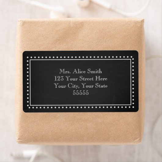 Chalkboard aangepaste Adresetiketten Etiket (Insitu)