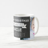 Chalkboard Aangepaste foto Beste Mok voor Kerstmis (Voorkant rechts)