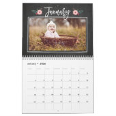  Chalkboard aangepaste fotokalender Kalender (Jan 2026)