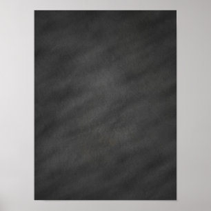 Chalkboard Achtergrond grijs zwarte alk bord Blank Poster