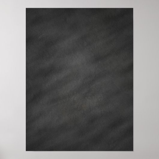 Chalkboard Achtergrond grijs zwarte alk bord Blank Poster (Voorkant)