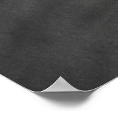Chalkboard Achtergrond grijs zwarte alk bord Blank Poster (Hoek)