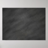 Chalkboard Achtergrond grijs zwarte alk bord Blank Poster (Voorkant)