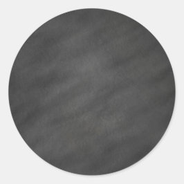Chalkboard Achtergrond grijs zwarte alk bord Blank Ronde Sticker