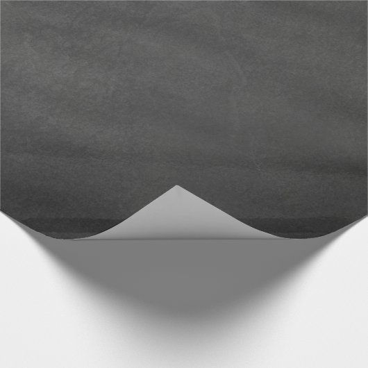 Chalkboard Achtergrond grijs zwarte alkbord Cadeaupapier (Hoek)