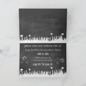 Chalkboard Afstuderen Uitnodiging Uw Foto (Binnen)