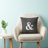 Chalkboard Ampersand Pillow Kussen (Stoel)