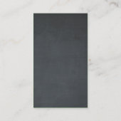 Chalkboard Apple Teacher Visitekaartje (Achterkant)