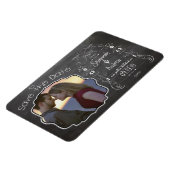Chalkboard Art Wedding Save the Date Magneet (Linkerzijde)