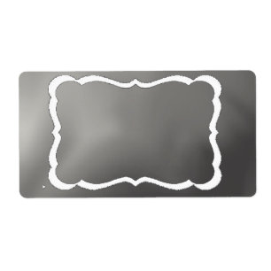 Chalkboard Backing for Labels.... Etiket