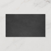 Chalkboard Bakery Cupcake Visitekaartje (Achterkant)