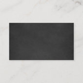 Chalkboard Bakery Cupcake Visitekaartje (Achterkant)