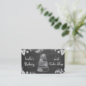 Chalkboard Bakery Visitekaartje (Staand voorkant)