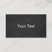 Chalkboard Bakery Visitekaartje (Achterkant)