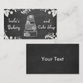 Chalkboard Bakery Visitekaartje (Voorkant / Achterkant)