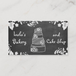 Chalkboard Bakery Visitekaartje