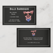 Chalkboard Barbecue Visitekaartje (Voorkant / Achterkant)