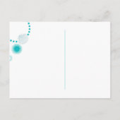 Chalkboard Beach Wedding Save the Date Aankondigingskaart (Achterkant)