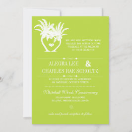 Chalkboard bestemming limoen-palmpalm kaart