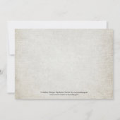 Chalkboard Birthday BBQ Uitnodiging (Achterkant)