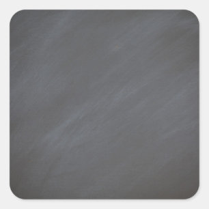 Chalkboard Blackboard Achtergrond Grijze Retro Sti Vierkante Sticker