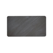 Chalkboard Blackboard Achtergrond Retro Stijl Zwar Etiket (Voorkant)
