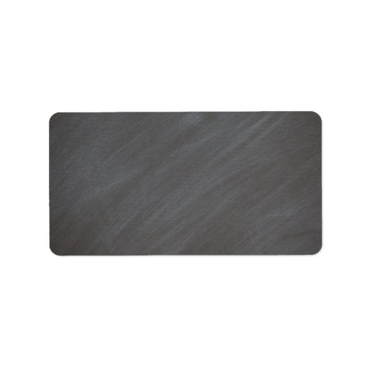 Chalkboard Blackboard Achtergrond Retro Stijl Zwar Etiket (Voorkant)