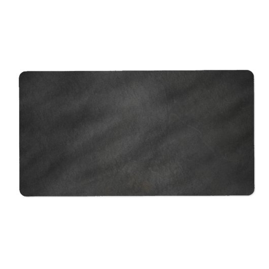 Chalkboard Blackboard Background Retro Style Etiket (Voorkant)