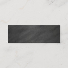 Chalkboard Blackboard Background Retro Style Mini Visitekaartje