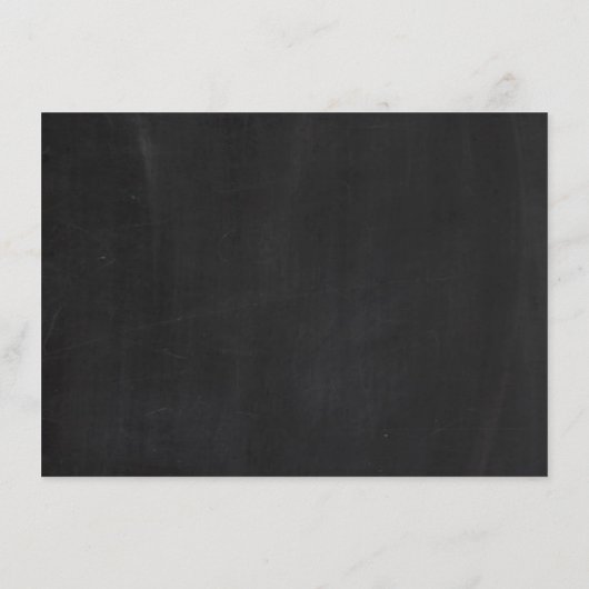 Chalkboard blad bruiloft detail invoegen informatiekaartje (Achterkant)