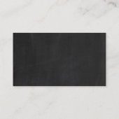 Chalkboard blad bruiloft website invoegen informatiekaartje (Achterkant)