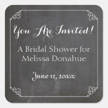 Chalkboard  bloeiend Lijst, Vrijgezellenfeest