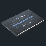 Chalkboard Blue Bar Mitzvah Gastenboek<br><div class="desc">Houd een overzicht bij van uw gasten en speciale herinneringen met dit aanpasbare gastenboek. Maakt schrijven ook makkelijker Bedankt Nota's! Elke lijn van tekst kan worden aangepast om enkel te zeggen wat u wilt.</div>