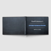 Chalkboard Blue Bevestiging Gastenboek (Volledig)