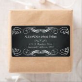 Chalkboard  Bold Typografie Etiket (Insitu)