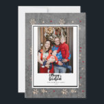 Chalkboard Botanisch Lijst Vrolijk Kerstfeest Feestdagenkaart<br><div class="desc">Beleef de sfeer van een rustiek kerstfeest met dit ontwerp van 'Chalkboard Botanical Lijst Merry Christmas'! Met een klassieke krijtbordlook met een botanisch lijst, voegt dit ontwerp een gezellige, handgemaakte uitstraling toe aan uw vakantiedecor. Ideaal voor iedereen die houdt van stijlen en natuurlijke elementen in hun vakantiefeesten. Ideaal voor home...</div>