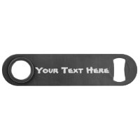 Chalkboard Bottle Opener met je eigen tekst