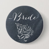Chalkboard Bride Button (Voorkant)