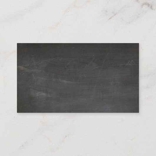 Chalkboard bruiloft details kaart Eenvoudige inser (Achterkant)