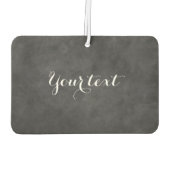 Chalkboard bruiloft typografie auto luchtverfrisse luchtverfrisser (Achterkant)