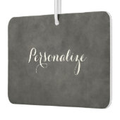 Chalkboard bruiloft typografie auto luchtverfrisse luchtverfrisser (Links)