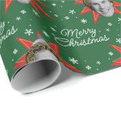 Chalkboard Buddy the Elf | Starburst Pattern Cadeaupapier (Rol Hoek)