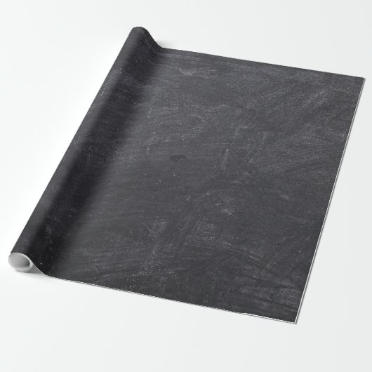 Chalkboard Cadeaupapier (Uitgerold)