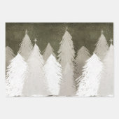 Chalkboard Christmas Wedding Bundle: Goud Zilver Inpakpapier Vel (Voorkant)