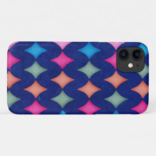 Chalkboard Circus Pattern Case-Mate iPhone Case (Achterkant (horizontaal))