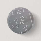 Chalkboard Closeup Ronde Button 3,2 Cm (Voorkant)