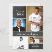 Chalkboard Collage Football - Aankondiging van Afs (Voorkant)